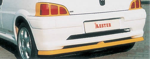 Peugeot 106 1996-tól tuning hátsó lökhárító toldat spoiler