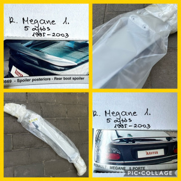 Renault Megane 1 (95-2003) 5 ajtós hátsó spoiler H669